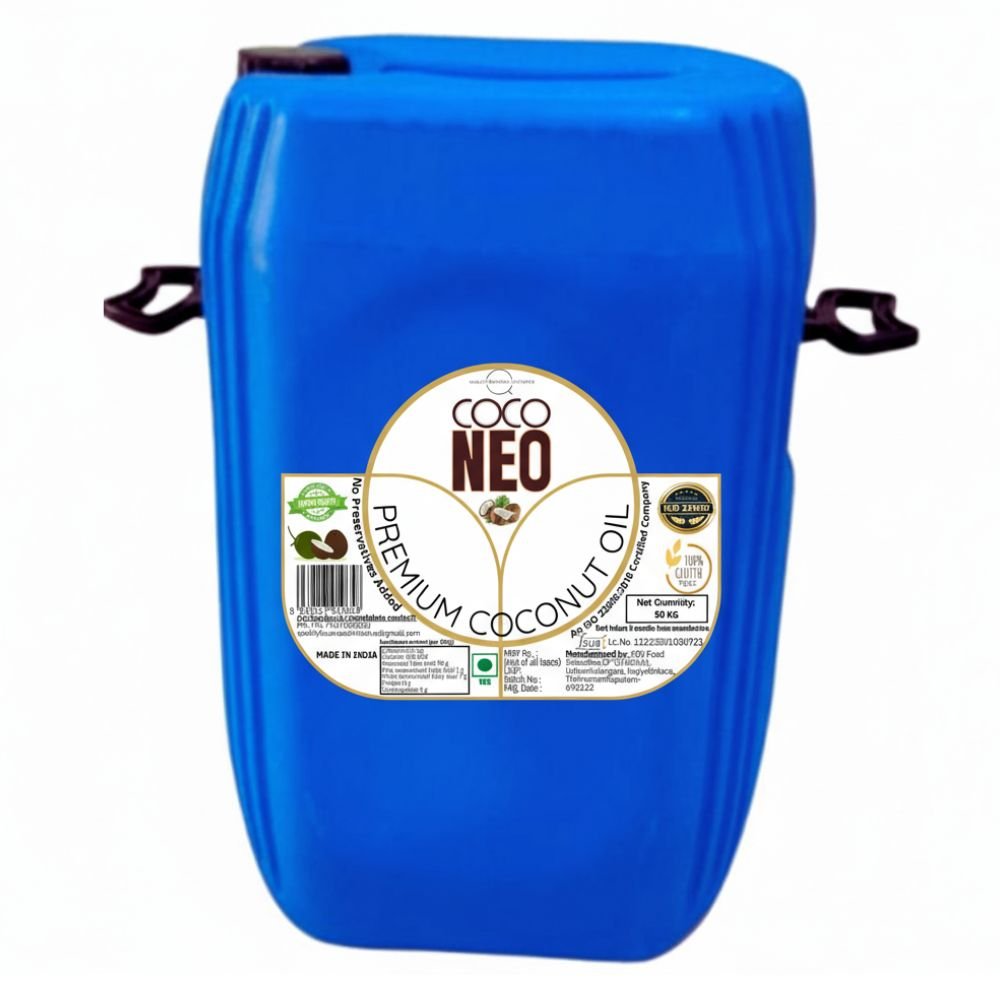 Coco Neo Premium Coconut Oil | 50 Kg CAN – Coco Neo Cold Pressed
