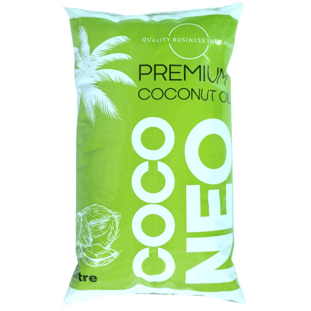 Coco Neo Premium Coconut Oil | 1 Litre Pouch