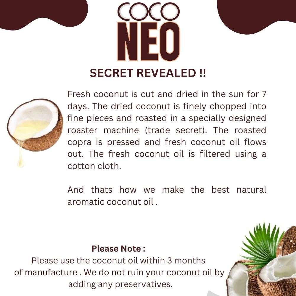 Coco Neo Premium Coconut Oil | 100 ml Bottle (pack of 5)