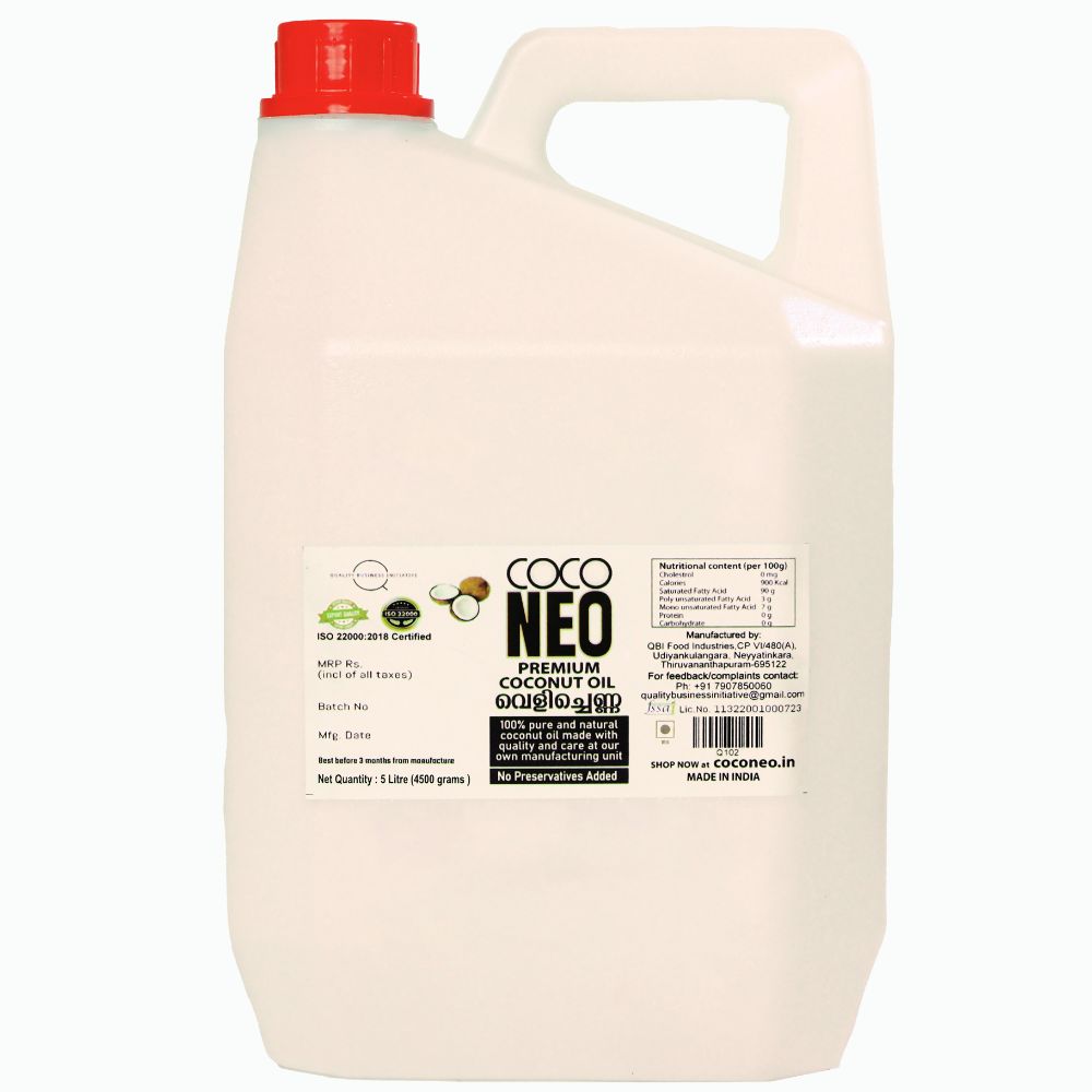 Coco Neo Premium Coconut Oil | 5 Liter Can