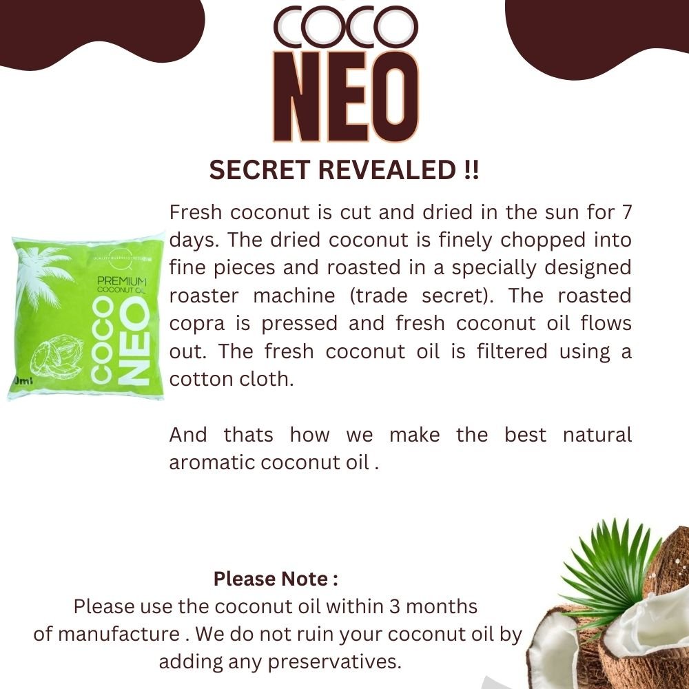 Coco Neo Premium Coconut Oil | 500 ml Pouch (Pack of 2) - QBI Food IndustriesCoconut OilCoco Neo Premium Coconut Oil1/2LP8939117919894Coco Neo Premium Coconut Oil | 500 ml Pouch (Pack of 2)