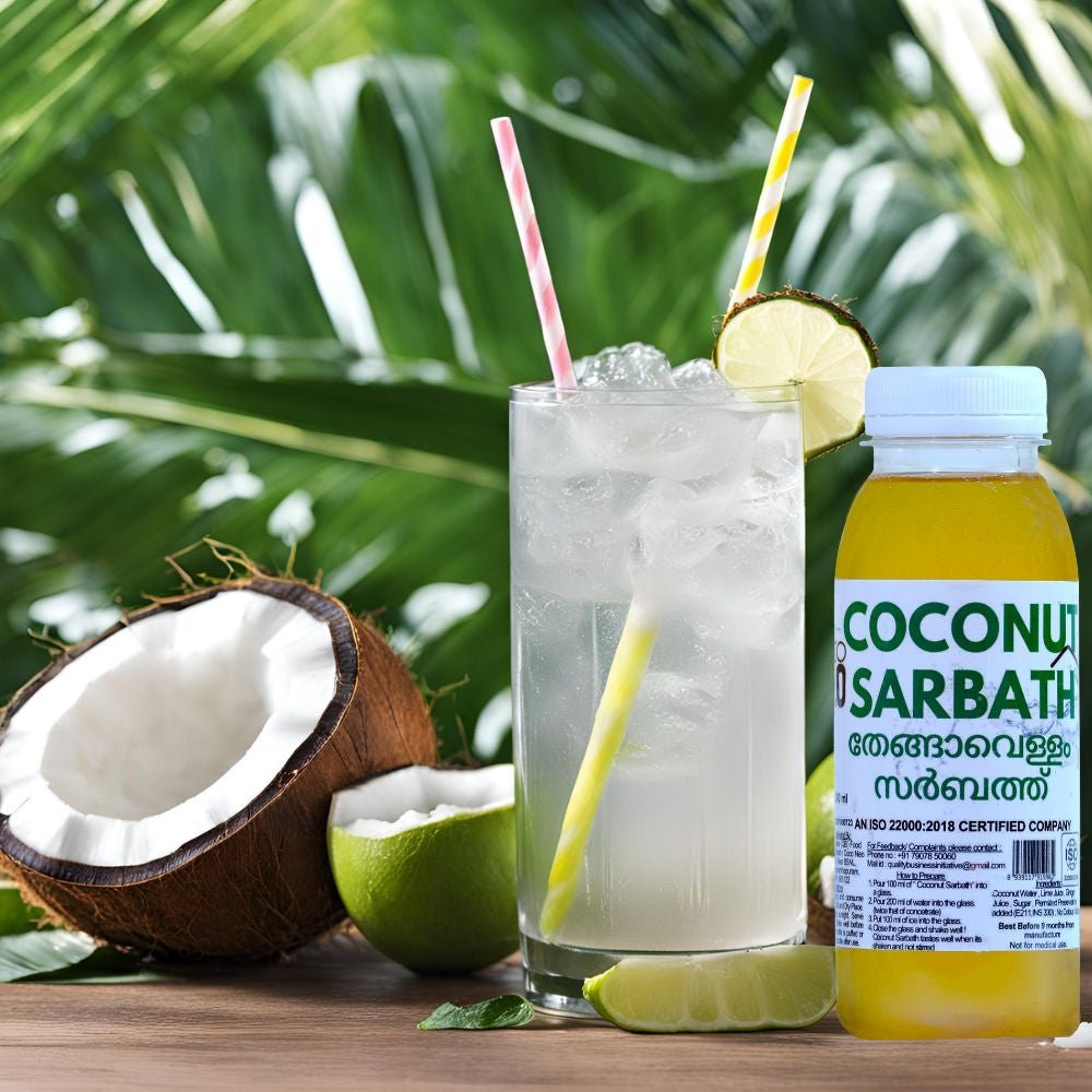 COCONUT SARBATH - 300ml - Buy 1 Get 1 Free - QBI Food IndustriesCOCONUT SARBATHCoco Neo Premium Coconut OilCS300ml8939117919962COCONUT SARBATH - 300ml - Buy 1 Get 1 Free